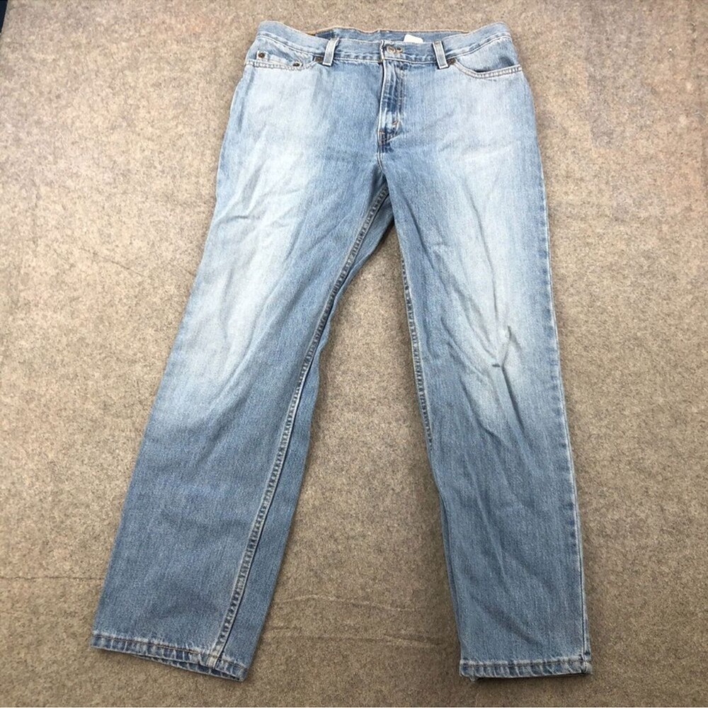 Vintage Levis 505 Jeans Womens 14 M Pet Lower Rise Straight Leg Denim Pants